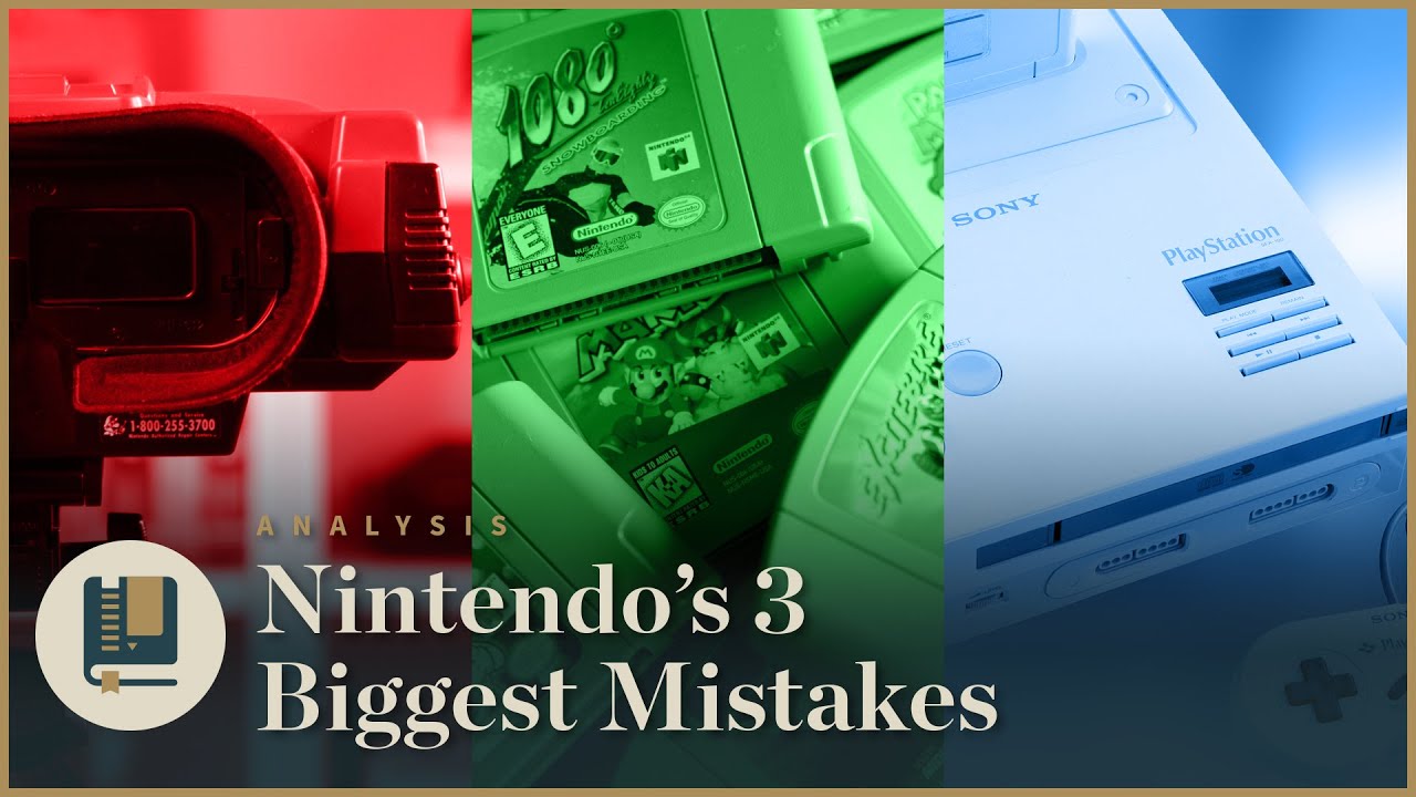 3 největší chyby, jaké kdy udělalo Nintendo