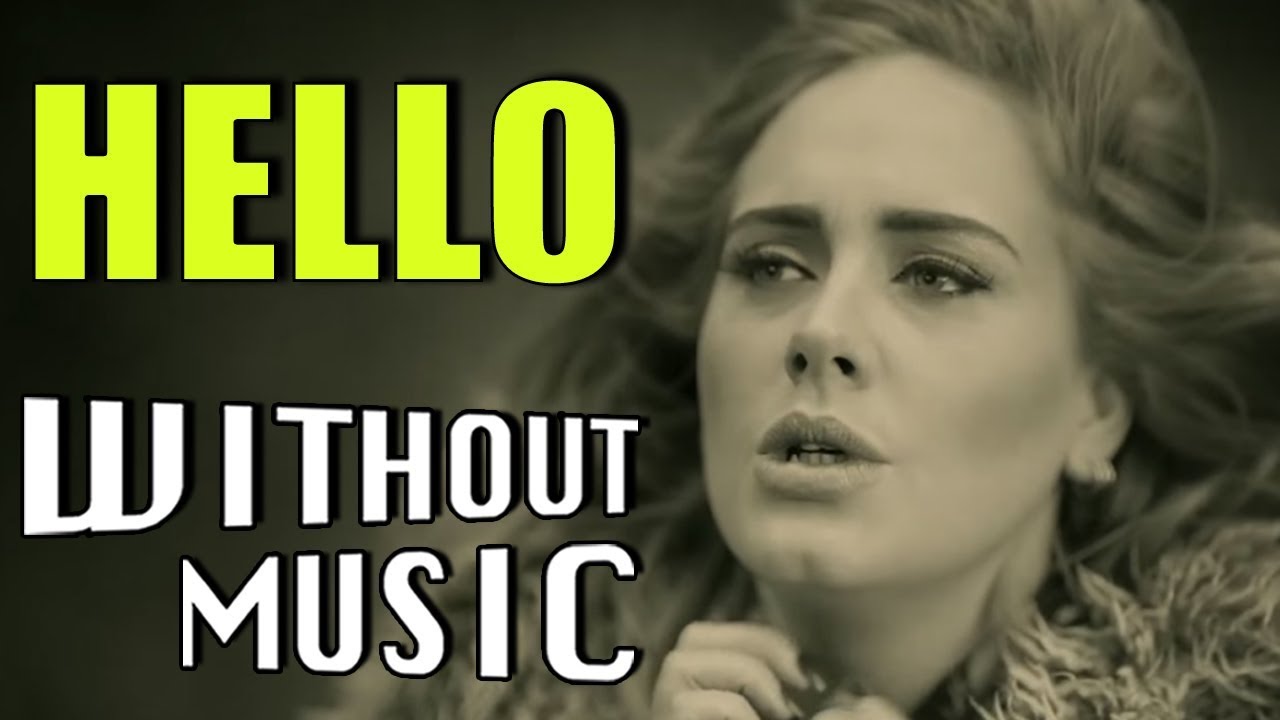 Klip od Adele bez hudby