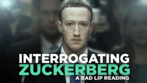 Mark Zuckerberg před Kongresem