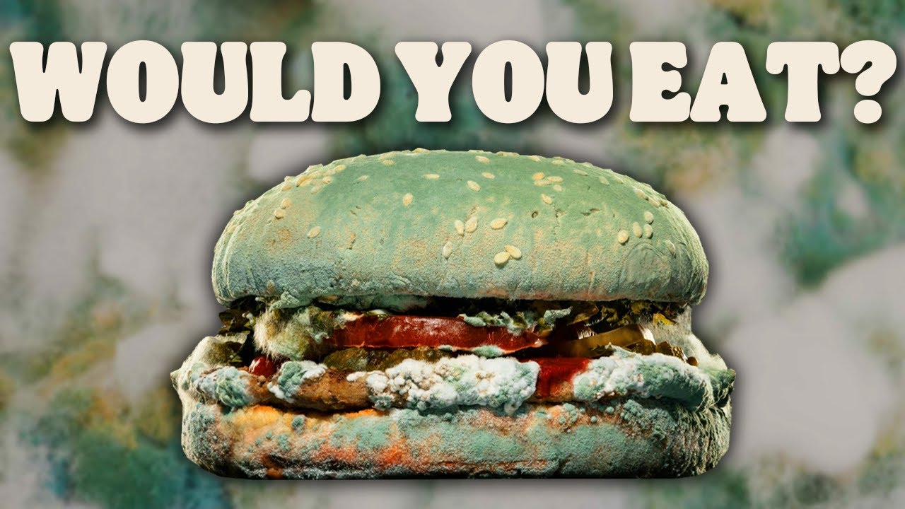 Příběh reklamy na plesnivý burger
