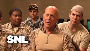 SNL: Bruce Willis má pro strach uděláno
