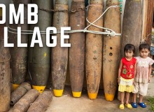 Vesnice postavená z bomb